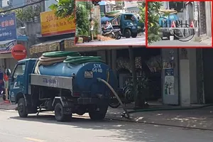 Bị phạt đến 250 triệu nếu xả chất thải không đúng 