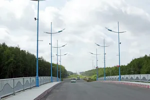 Đường Rừng Sác, Cần Giờ, TP.HCM được bổ sung thêm nhiều gờ giảm tốc