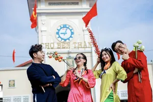 Quận 1 sẽ tổ chức chương trình Tết ở khu vực tiểu đảo trước chợ Bến Thành