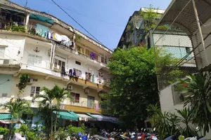Cải tạo chung cư cũ tại TP.HCM có đường ra