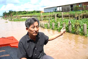 Tiền Giang: Cần 158 tỉ đồng triển khai cấp bách dự án ổn định dân vùng sạt lở