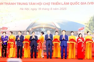 Tổng Bí thư Tô Lâm, Thủ tướng Phạm Minh Chính dự lễ khánh thành Trung tâm Triển lãm Quốc gia