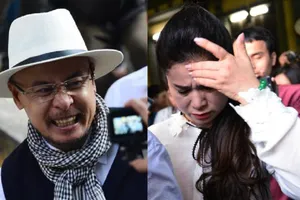 Bà Thảo khóc, ông Vũ cười sau phán quyết của tòa 