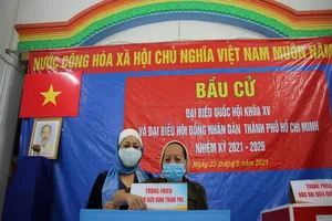 Đồng bào dân tộc Chăm tại TP.HCM đi bầu cử