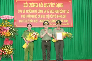 Đại tá Huỳnh Văn Thình phụ trách Công an tỉnh Trà Vinh