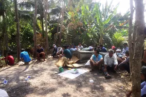 Công an triệt phá điểm đá gà có hàng chục người tham gia