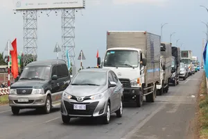 Duy tu cầu Rạch Miễu: Điều tiết giao thông 1 chiều từ 8-4