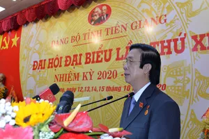 Ông Nguyễn Văn Danh tái đắc cử Bí thư Tỉnh ủy Tiền Giang