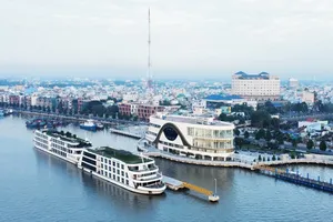 Cảng du thuyền Mỹ Tho được chính thức đón tàu nước ngoài