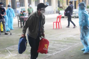 Bến Tre đã đón 118 người dân từ TP.HCM về quê