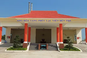 Bến Tre: Phong tỏa tạm thời nhà hỏa táng Phúc Lạc Viên