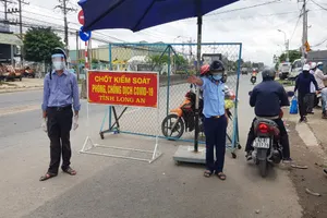 Long An dừng tất cả các trạm kiểm soát dịch COVID trên địa bàn