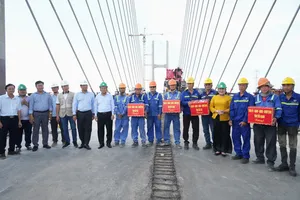 Dự án cầu Rạch Miễu 2 dự kiến khánh thành vào ngày 19-8