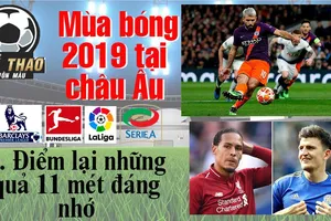 Ngoại hạng Anh mở đầu cho các giải châu Âu mùa bóng 2019