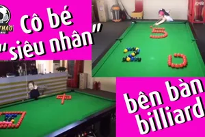 Thư giãn với 'siêu nhân nhí' và những đường cơ tuyệt chiêu