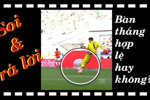 Trả lời video 'bàn thắng có được công nhận không?'