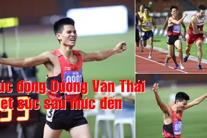 Xúc động nhà vô địch Dương Văn Thái kiệt sức sau mức đến