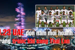 U-23 UAE đón năm 2020 bằng màn pháo hoa tốn kém nhất lịch sử