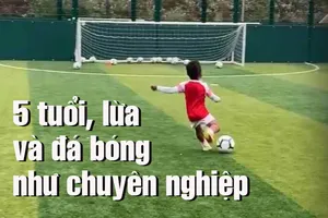 Video: 'Thần đồng' 5 tuổi tập và lừa bóng như chuyên nghiệp