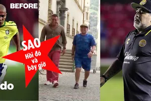 Những ngôi sao như Maradona, Ronaldo... ngày ấy và bây giờ 