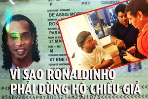 Video Ronaldinho bị cảnh sát Paraguay bắt vì dùng hộ chiếu giả
