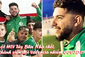 Một HLV chết, 35% thành viên đội Valencia nhiễm COVID-19 