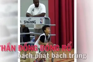 Thần đồng bóng rổ ném bách phát bách trúng
