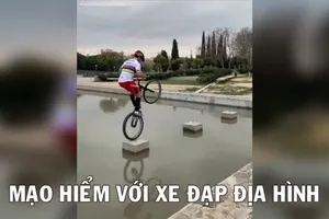 Video mạo hiểm với xe đạp địa hình