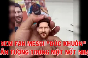 Video fan Messi 'đúc' thần tượng trong một nốt nhạc 