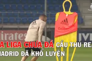 La Liga chưa đá, các ngôi sao sẵn sàng bịt khẩu trang tập