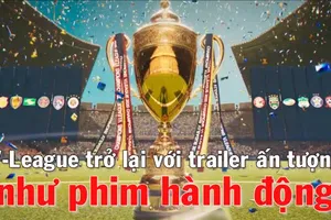 V-League trở lại với trailer ấn tượng như phim hành động