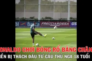 Ronaldo bị cầu thủ trẻ ở học viện ‘thách đấu’