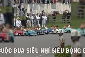 Đua ô tô nhí 'siêu động cơ' 