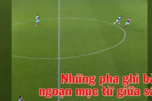 Những pha ghi bàn khó tin từ giữa sân