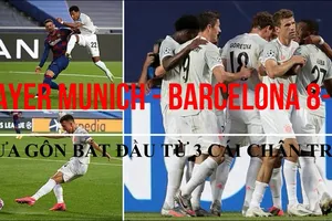 Video hủy diệt Barcelona bắt đầu từ 3 cái chân trái ngoạn mục