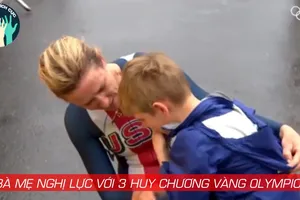 Năng lượng tích cực: Bà mẹ đoạt 3 HCV Olympic 