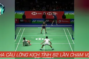 Một trong những pha cầu lông dài và hay nhất thế giới