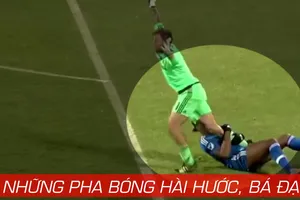 Những pha bóng hài hước và bá đạo