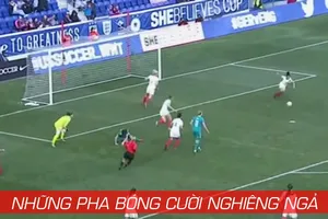 Ngỡ ngàng với những pha bóng quái dị