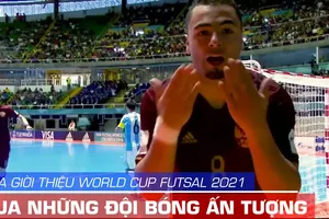 World Cup Futsal 2021 có Việt Nam dự với clip ấn tượng của FIFA