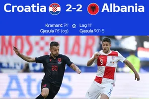 Hai trận 1 điểm, Croatia dở hay Albania hay?