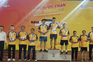 TAND quận 8, TP.HCM tổ chức giải chạy bộ 'mỗi bước chân một tấm lòng'