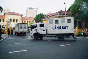 An ninh thắt chặt tại phiên xử vụ án Trương Mỹ Lan giai đoạn 2