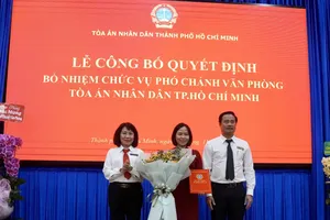 TAND TP.HCM có tân Phó chánh Văn phòng