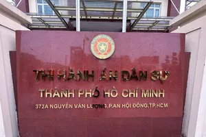 Thi hành án dân sự TP.HCM thông báo các tài khoản nộp tiền thi hành án
