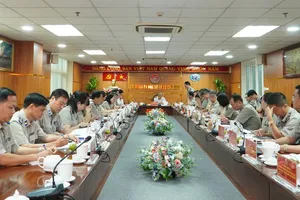 Ông Trần Văn Bảy dự Hội nghị kiểm điểm tập thể Ban Chấp hành Đảng bộ THADS TP.HCM