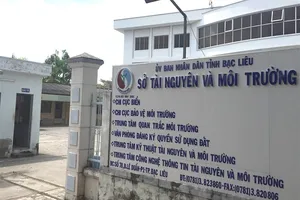 3 cán bộ thuộc Sở Tài nguyên tỉnh Bạc Liêu bị bắt