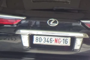 Công ty Công Lý sử dụng xe ngoại giao là trái quy định