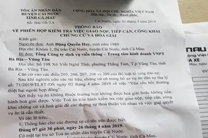 Một khách hàng kiện VinaPhone đòi 10 triệu đồng/1 'sim ma'