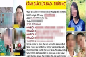 1 giáo viên khai vay nóng trên mạng dính lãi suất 84%/tháng
